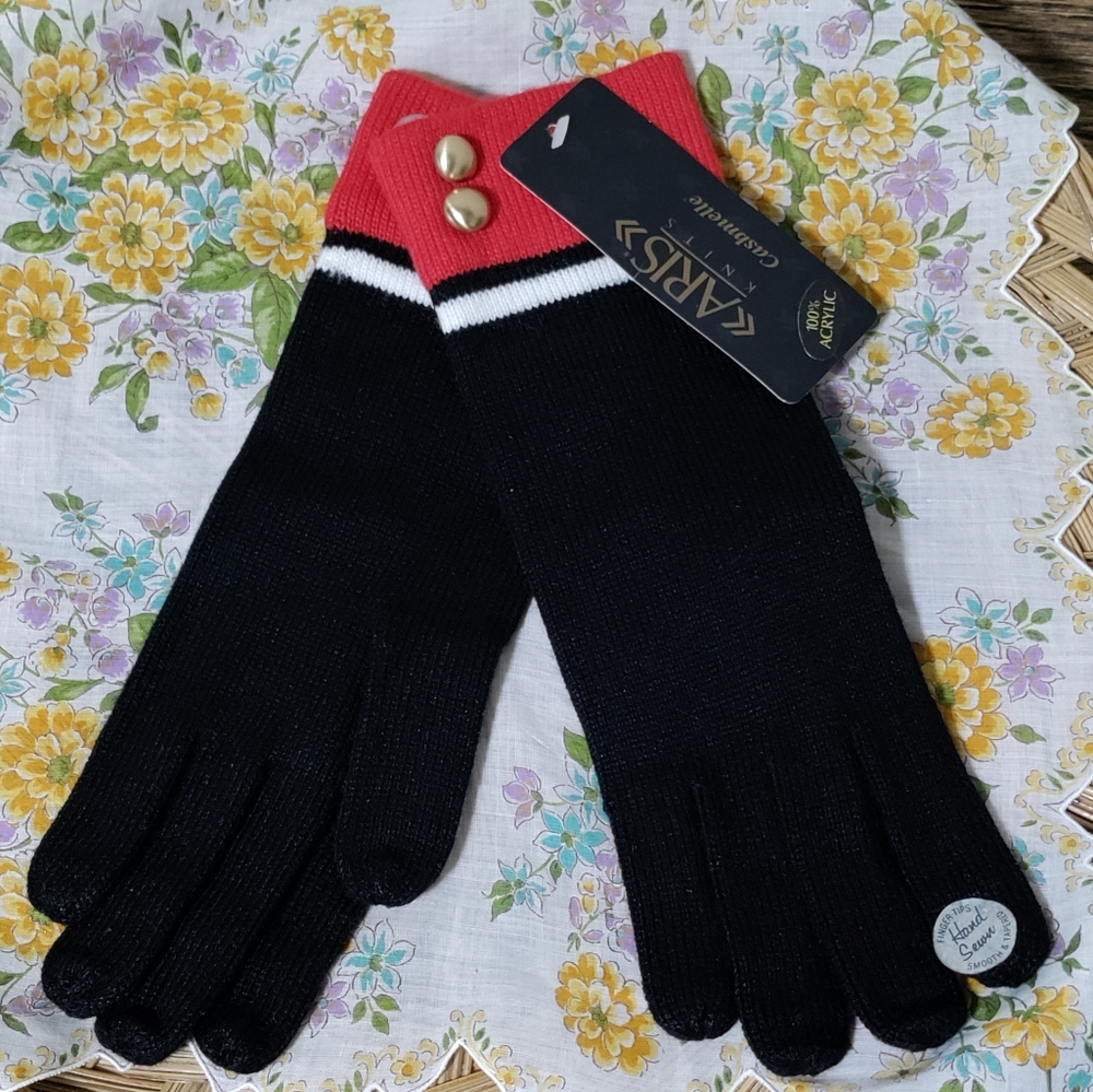 Vintage❣️ Aris Knits❣️ Cashmelle Gloves